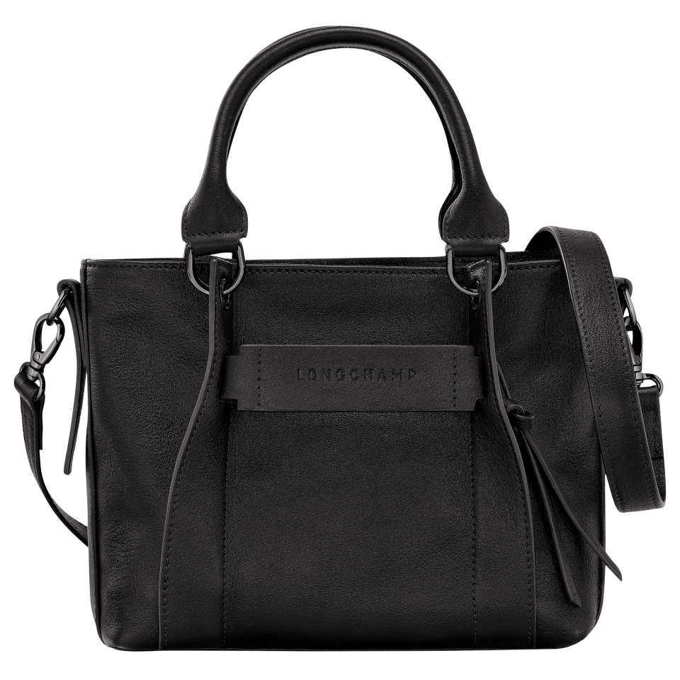 Longchamp 3D S Handbag Black - Leather