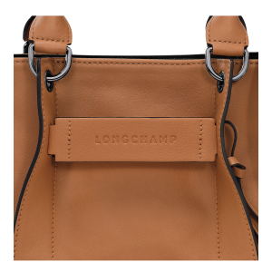Longchamp 3D S Handbag Natural – Leather