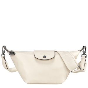 Le Pliage Xtra XS Crossbody bag Ecru – Leather