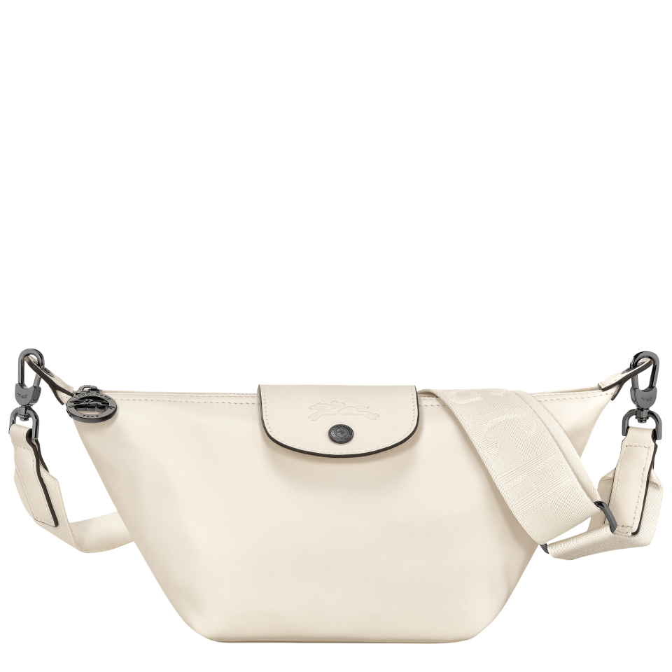 Le Pliage Xtra XS Crossbody bag Ecru - Leather
