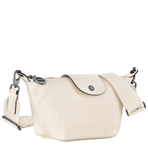 Le Pliage Xtra XS Crossbody bag Ecru – Leather