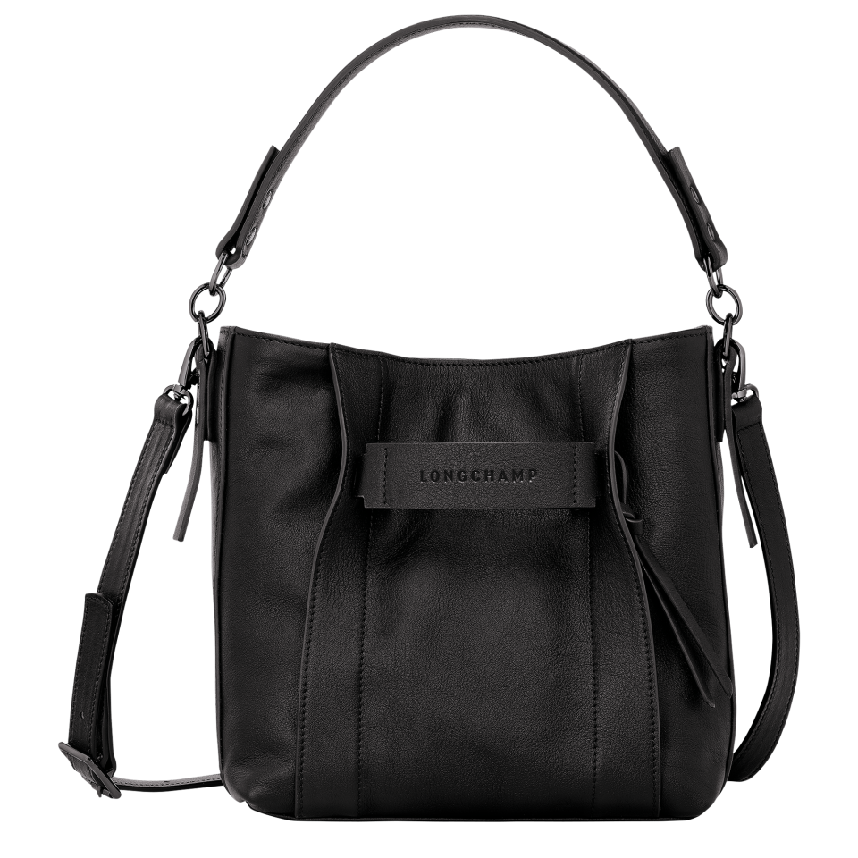 Longchamp 3D S Crossbody bag Black - Leather