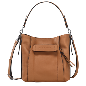 Longchamp 3D S Crossbody bag Natural – Leather