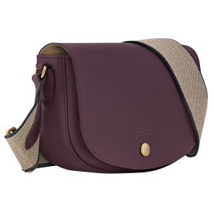 Épure S Crossbody bag Eggplant – Leather