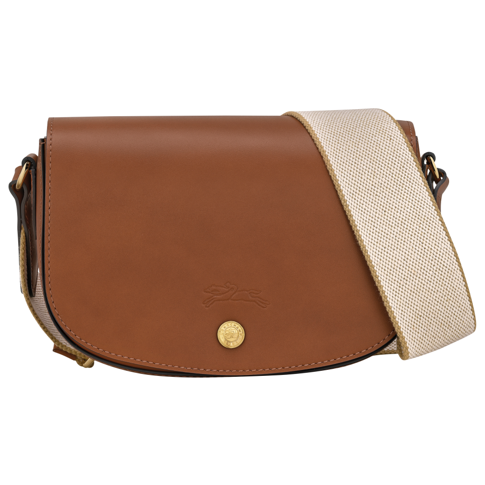 Épure S Crossbody bag Cognac - Leather
