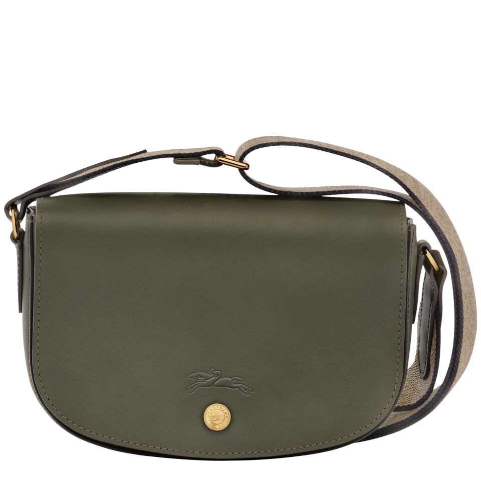 Épure S Crossbody bag Khaki - Leather