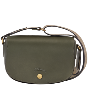 Épure S Crossbody bag Khaki – Leather