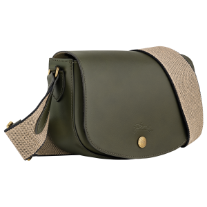 Épure S Crossbody bag Khaki – Leather
