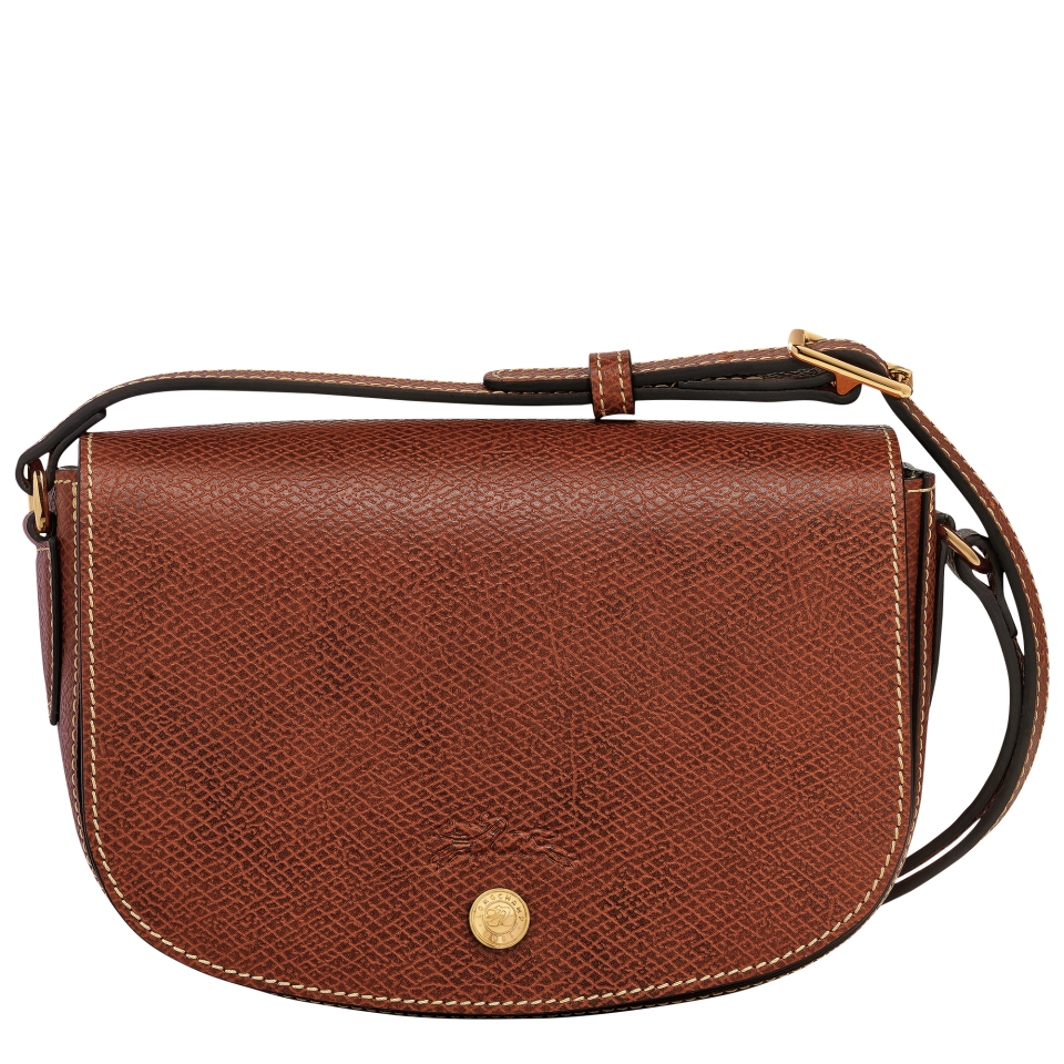 Épure S Crossbody bag Brown - Leather