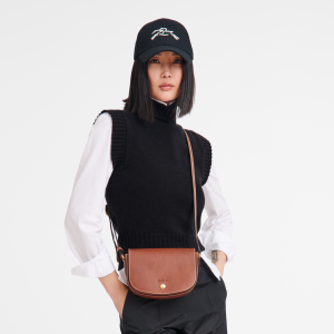Épure S Crossbody bag Brown – Leather