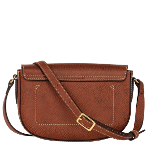 Épure S Crossbody bag Brown – Leather