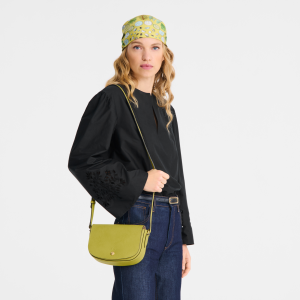 Épure S Crossbody bag Kiwi Green – Leather