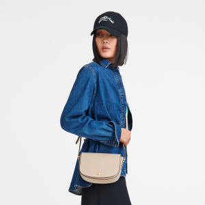 Épure S Crossbody bag Paper – Leather