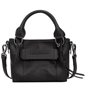 Longchamp 3D XS Handbag Black – Leather