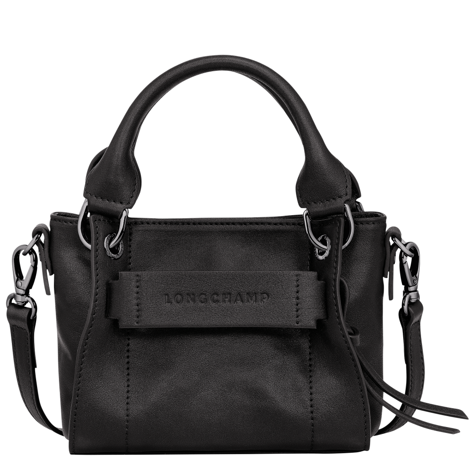 Longchamp 3D XS Handbag Black - Leather
