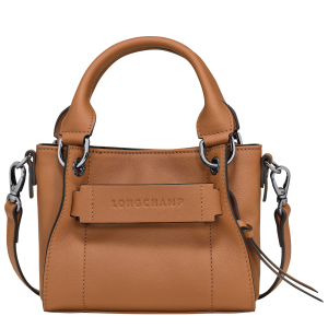 Longchamp 3D XS Handbag Natural – Leather