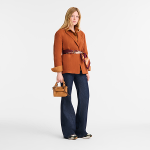 Longchamp 3D XS Handbag Natural – Leather