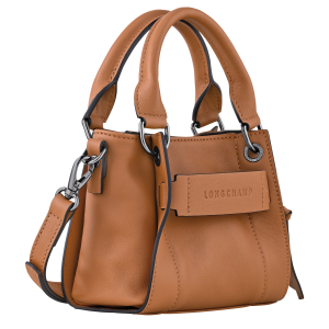 Longchamp 3D XS Handbag Natural – Leather