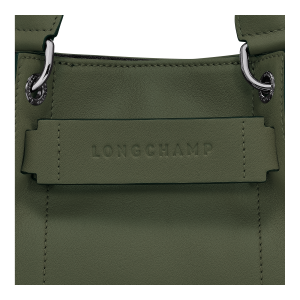 Longchamp 3D XS Handbag Khaki – Leather