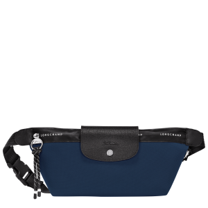Le Pliage Energy M Belt bag Navy – Canvas