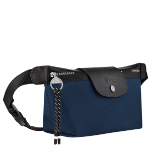 Le Pliage Energy M Belt bag Navy – Canvas