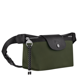 Le Pliage Energy M Belt bag Khaki – Canvas