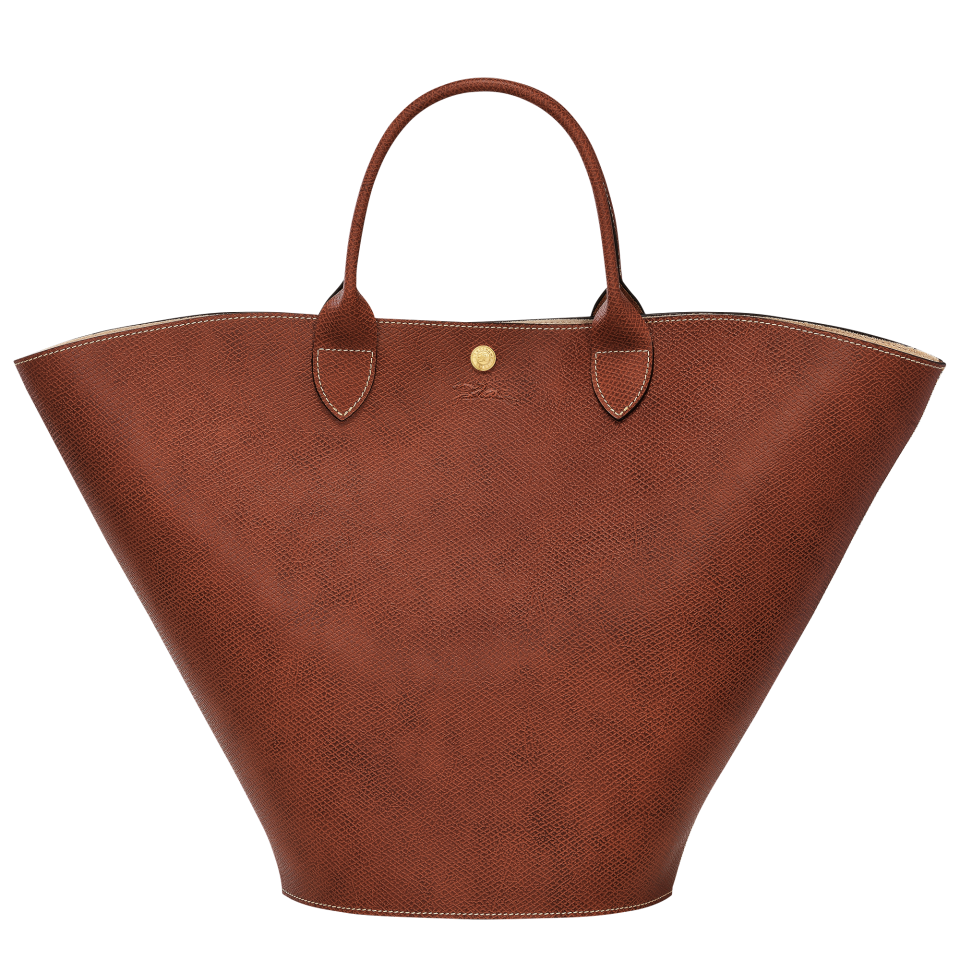 Épure XL Tote bag Brown - Leather