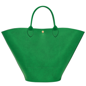 Épure XL Tote bag Green – Leather