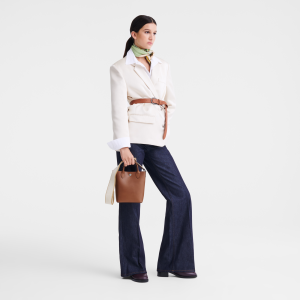 Épure XS Tote bag Cognac – Leather