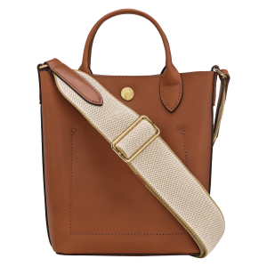 Épure XS Tote bag Cognac – Leather