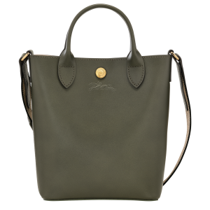 Épure XS Tote bag Khaki – Leather