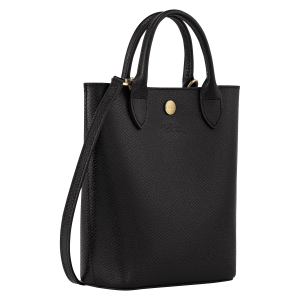 Épure XS Tote bag Black – Leather