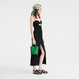 Épure XS Tote bag Green – Leather