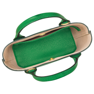 Épure XS Tote bag Green – Leather