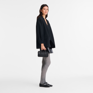 Daylong S Handbag Black – Leather