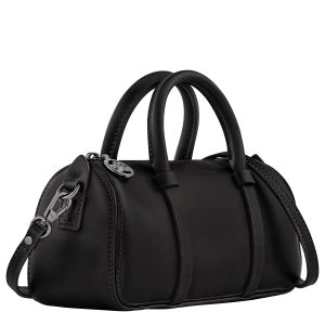 Daylong S Handbag Black – Leather
