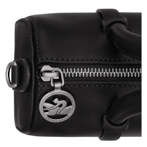 Daylong S Handbag Black – Leather