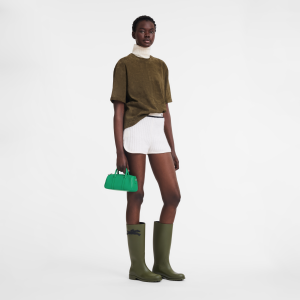 Daylong S Handbag Green – Leather