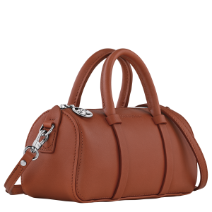 Daylong S Handbag Cognac – Leather
