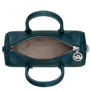 Daylong S Handbag Ink blue – Leather