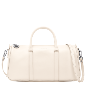 Daylong M Handbag Ecru – Leather