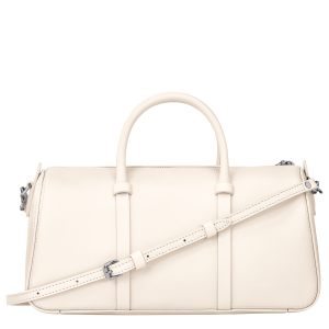 Daylong M Handbag Ecru – Leather