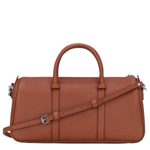Daylong M Handbag Cognac – Leather