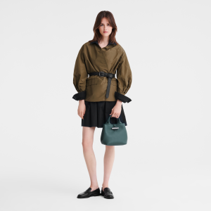 Le Roseau S Handbag Cedar – Leather