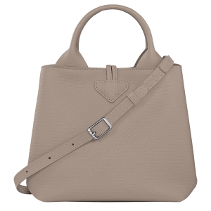 Le Roseau S Handbag Clay – Leather