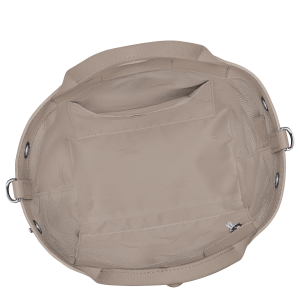 Le Roseau S Handbag Clay – Leather