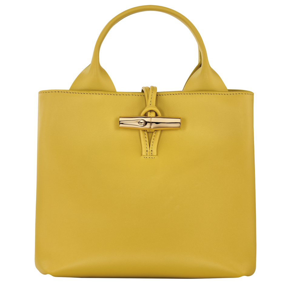Le Roseau S Handbag Ginger - Leather
