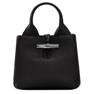 Le Roseau XS Handbag Black – Leather