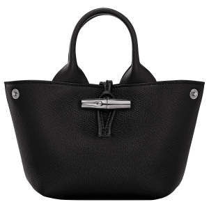 Le Roseau XS Handbag Black – Leather