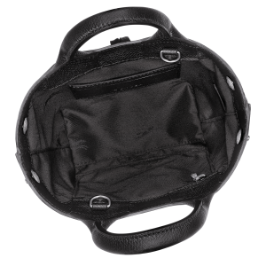 Le Roseau XS Handbag Black – Leather